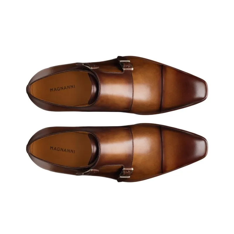Magnanni Garrett Dress Shoes Men's Brown-3