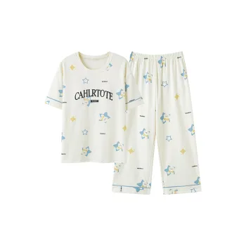 CAIHENGTONG Pajama Set Women's Star Bunny