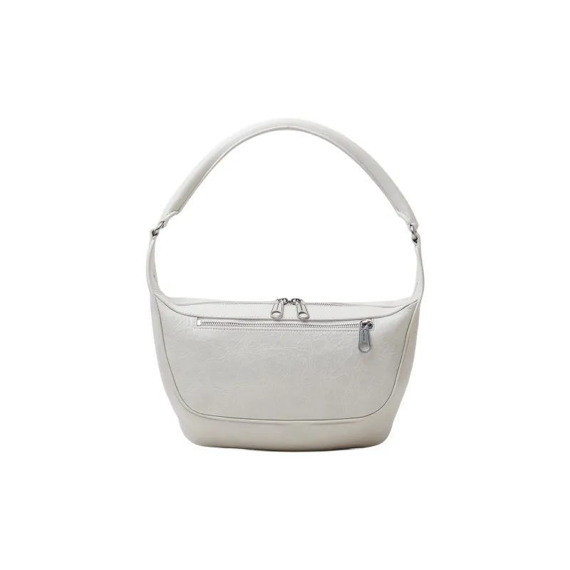 Balenciaga Raver Medium Bag With Handle White-2
