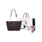 Dark Brown+Exclusive Shopping Bag+Greeting Card+Dried Flower