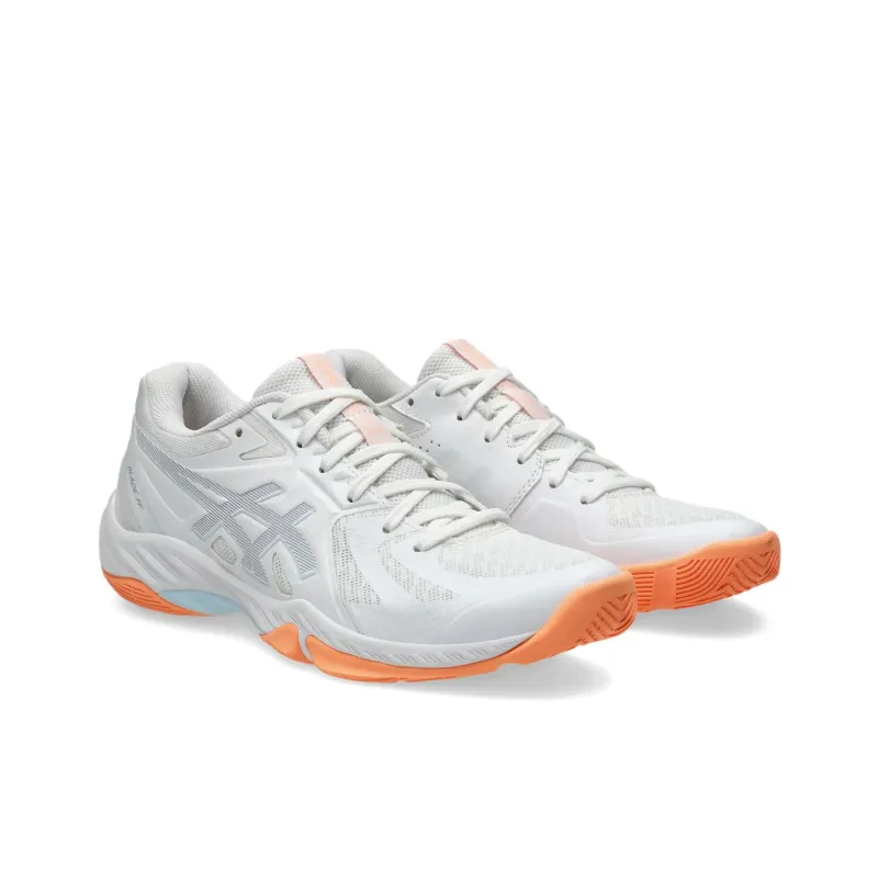 Asics Blade Ff White Grey Blue Women's-2