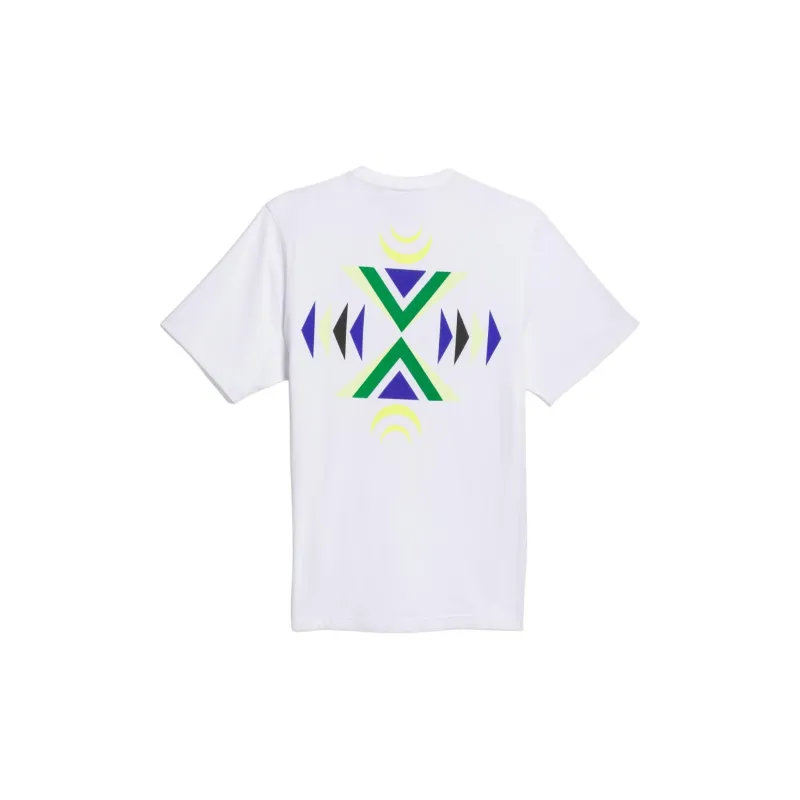 Adidas Originals Skateboarding BRASIL CRIOLA T-Shirt Men's White-1