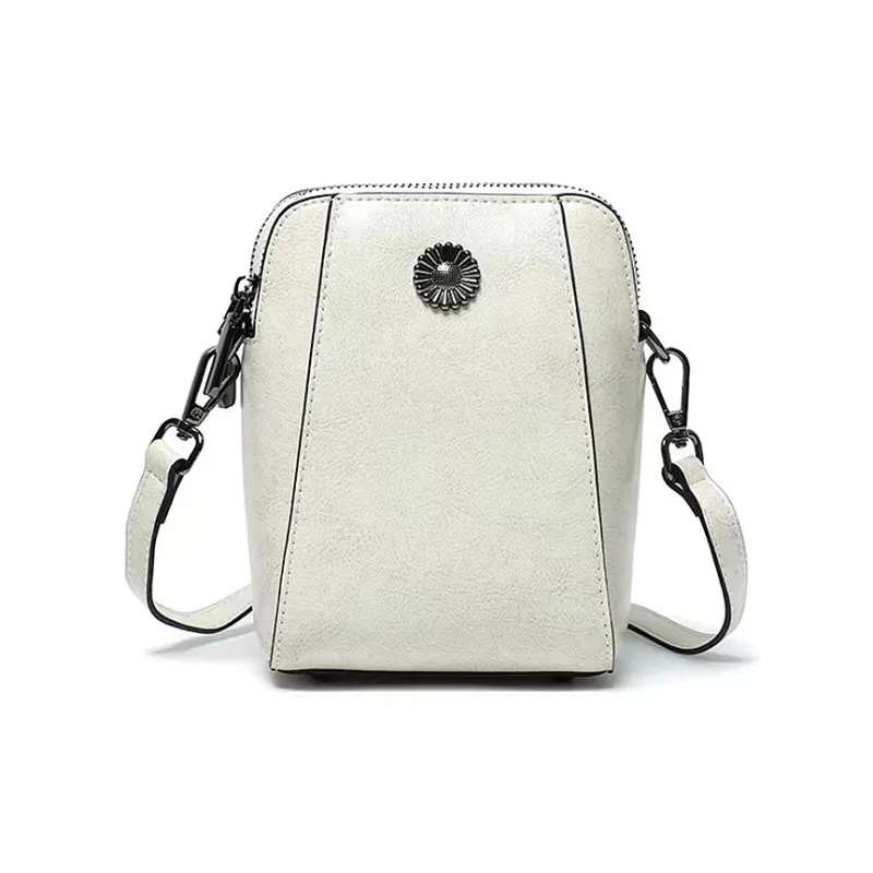 Yalu Cow Leather Shoulder Bag, Crossbody Bag Women's Multicolor-0