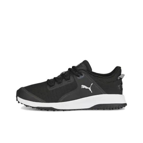 PUMA Slip Resistant, Breathable, Lightweight Low Top Golf Shoes Men's Black