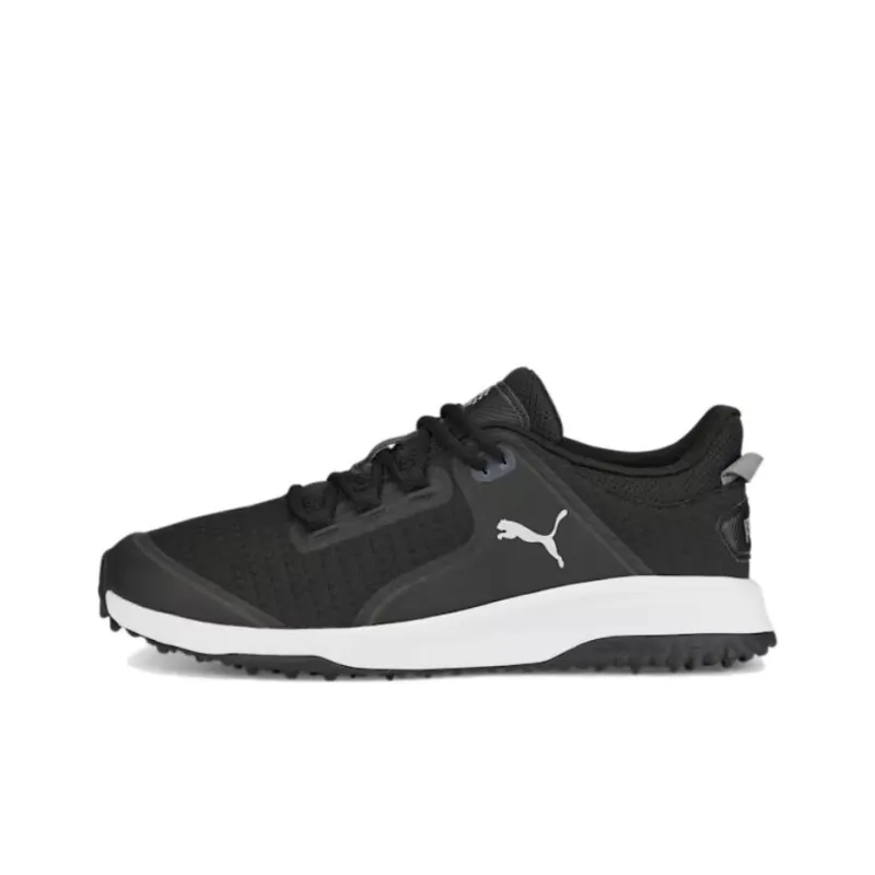 PUMA Slip Resistant, Breathable, Lightweight Low Top Golf Shoes Men's Black-0
