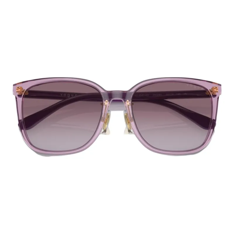 VOGUE Acetate Square Sunglasses Women's Purple-4