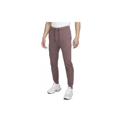 Nike Knitted Sweatpants Men Light Brown