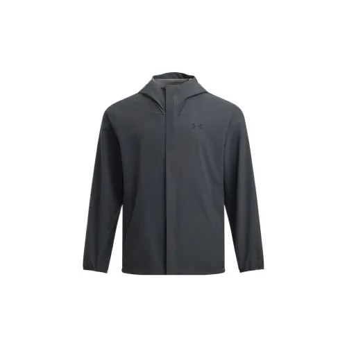 Under Armour Stormproof Jackets Men Rhinoceros Gray