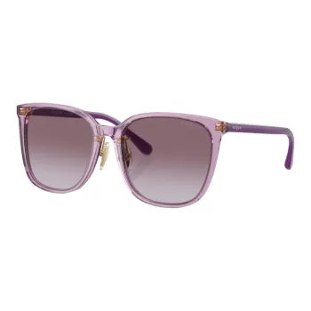 VOGUE Acetate Square Sunglasses Women's Purple