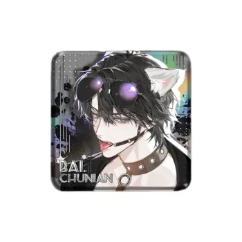 KUAIKAN The Falling Merman Divine Revelation Collection Modern Comic Anime Style Badges