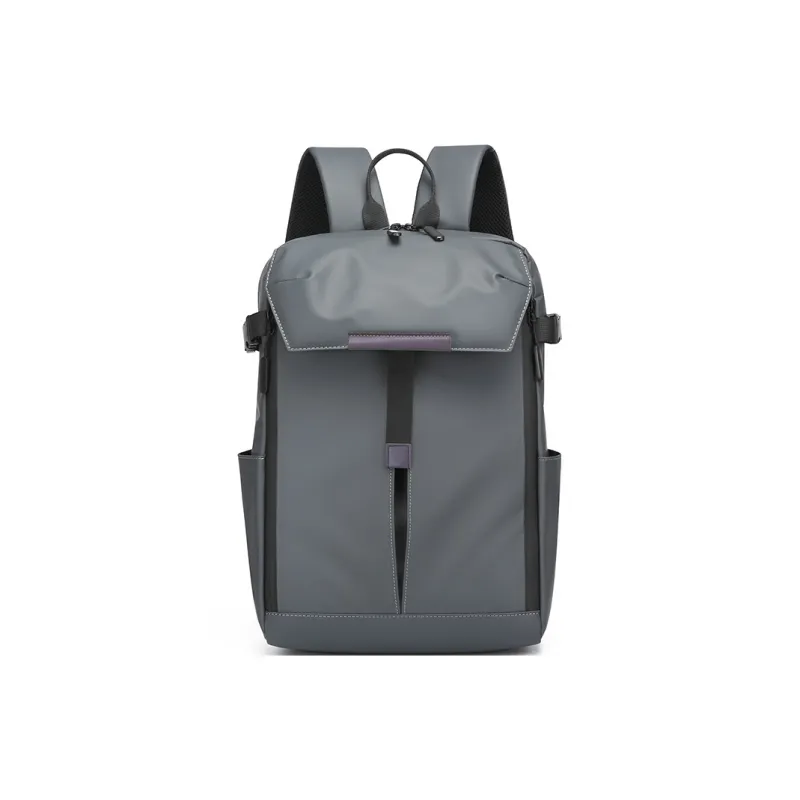 BAODIDAISHU Oxford Backpacks Regular Men's Gray/Black/Blue-0