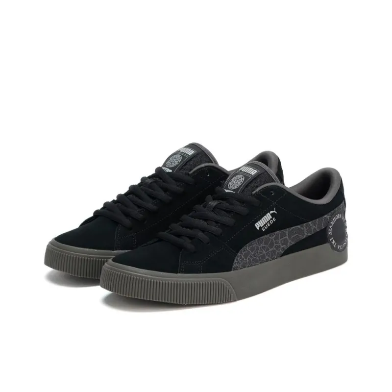 PUMA DASPORA Slip Resistant Low Top Skateboard Shoes Unisex Black-2