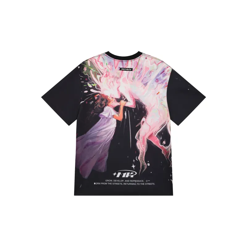 MK MONKEY KING T-Shirt Unisex Black-1