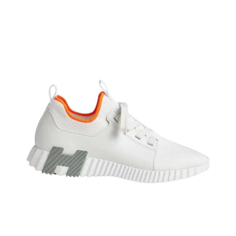 HERMES Depart Low-Top Casual Shoes Men's White-1