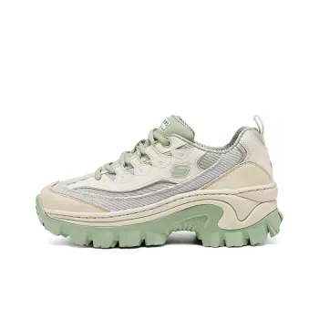 Skechers Street Anti Slip Wear Resistant Low Top Chunky Sneakers Women's Mint Green