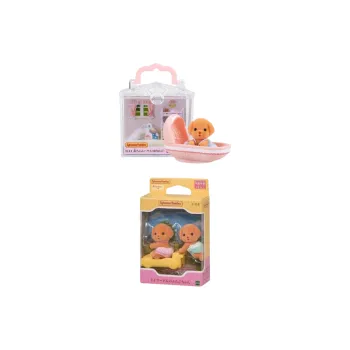 Sylvanian Families Poodle Family Dolls Plush Doll Small Size Tall