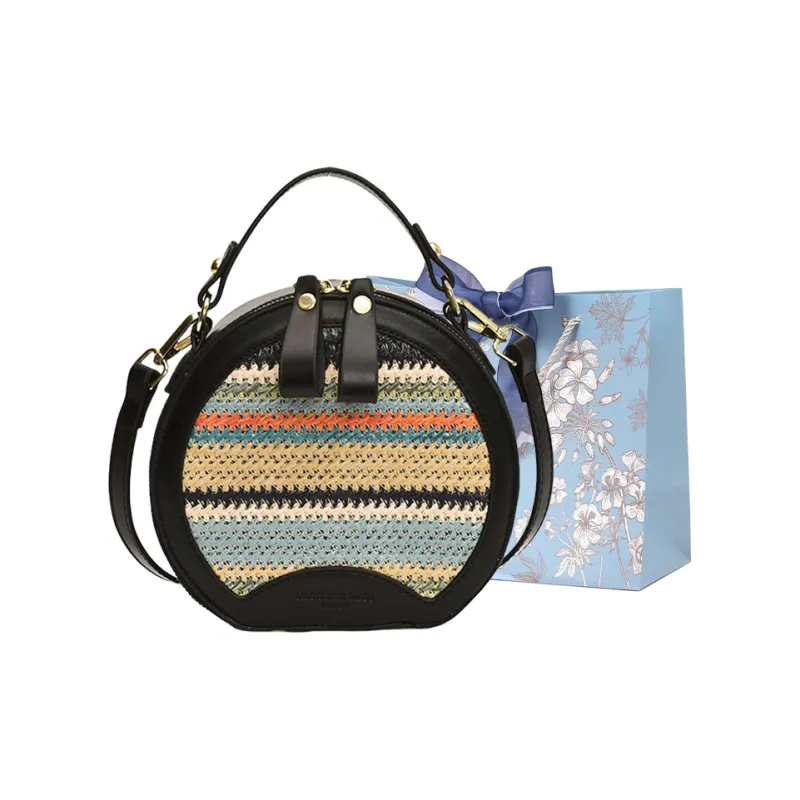 REDOO Fabric One Shoulder Crossbody Handbag Women's White/Khaki/Black-8