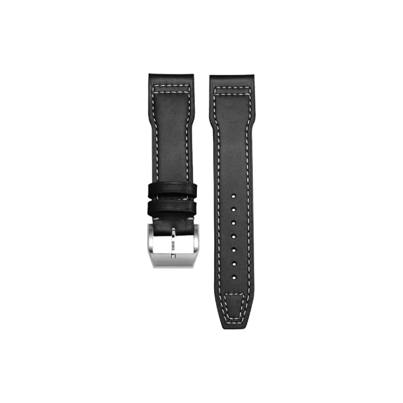 Craftsman IWC Compatibility Watch Band Cowhide Leather Material-0