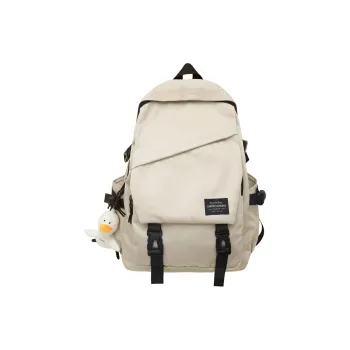 Cwatcun Nylon Backpack Unisex White/Black