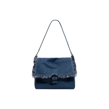 Carksky Denim Shoulder Bag Regular Women's Denim Blue