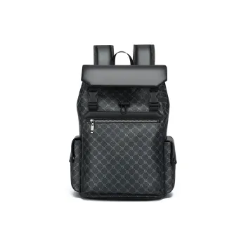 BAODIDAISHU PU Laptop Bag Regular Men's Black