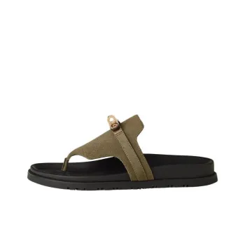 HERMES Empire Flip Flops Women's Green