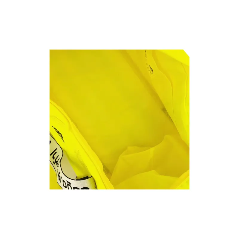 Adidas Polyester One Shoulder Crossbody Portable Travel Gym Bag Medium Size Unisex Bright Yellow-3
