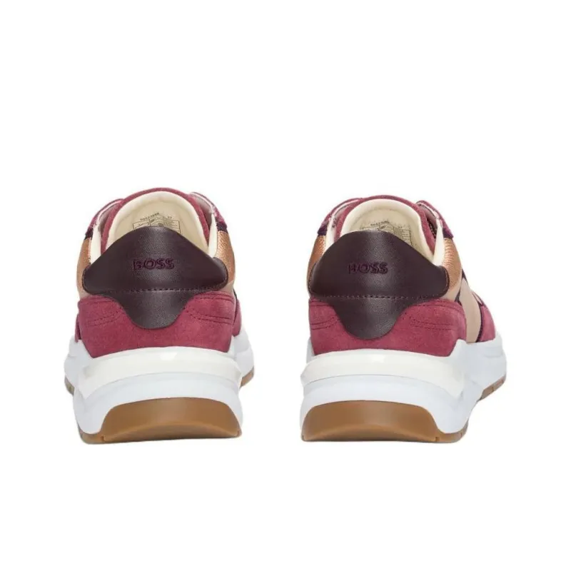 HUGO BOSS Low-Top Casual Shoes Women's Pink-3
