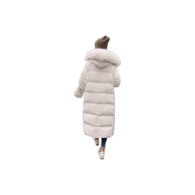 TURN UP Puffer Jacket Women's White-1