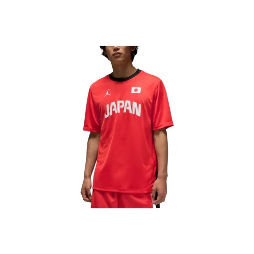 Jordan Basketball Jerseys Men Spicy Pepper Red