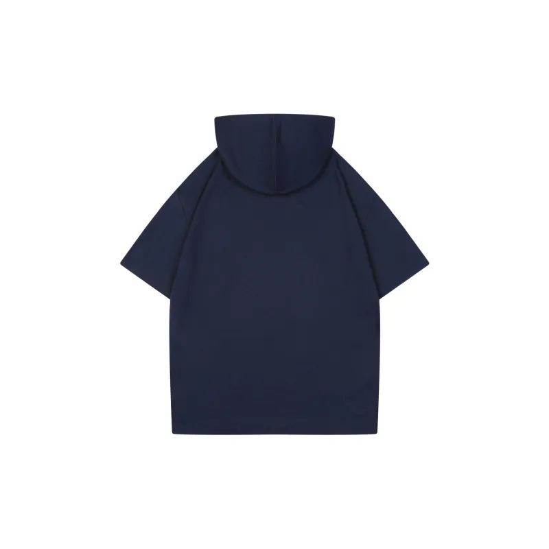 TnTn T Shirts Unisex Navy Blue-1