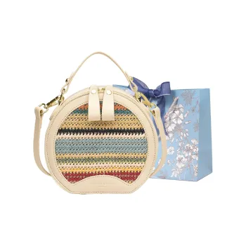 REDOO Fabric One Shoulder Crossbody Handbag Women's White/Khaki/Black