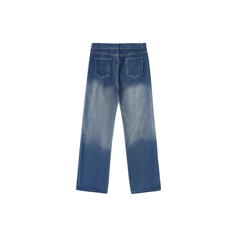 Small Columns Under The Sea Jeans Unisex-5