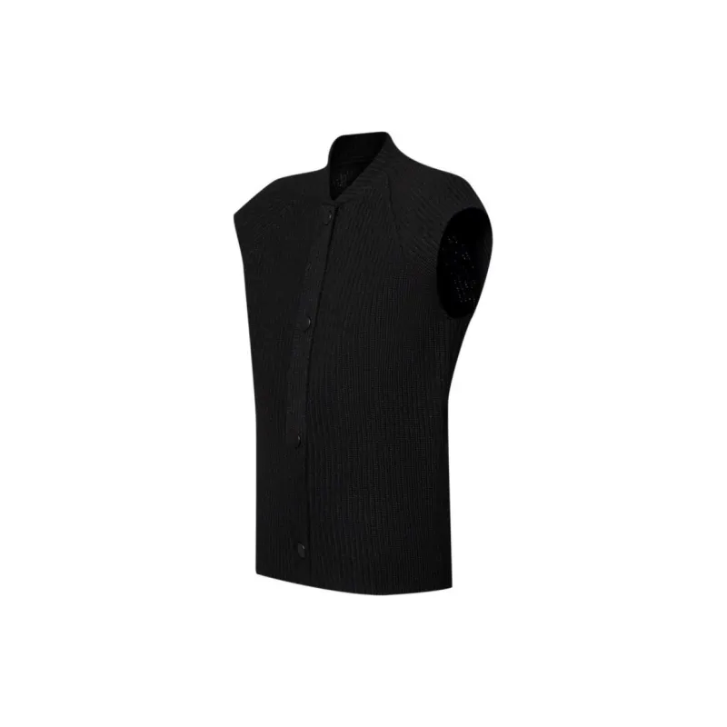 LOUIS VUITTON Sleeveless Ribbed Knit Cardigan-2