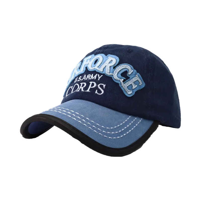 FILES Cotton Baseball Caps Unisex-3
