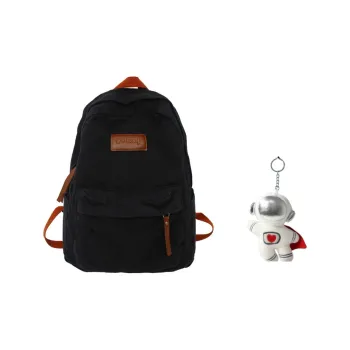 BRABOSTON Canvas Backpack Regular Unisex Black/White/Brown/Green