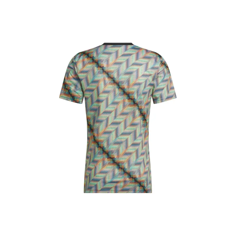 Adidas Los Angeles SS24 Soccer Jerseys Men's Semi-Transparent Lime Gray-1