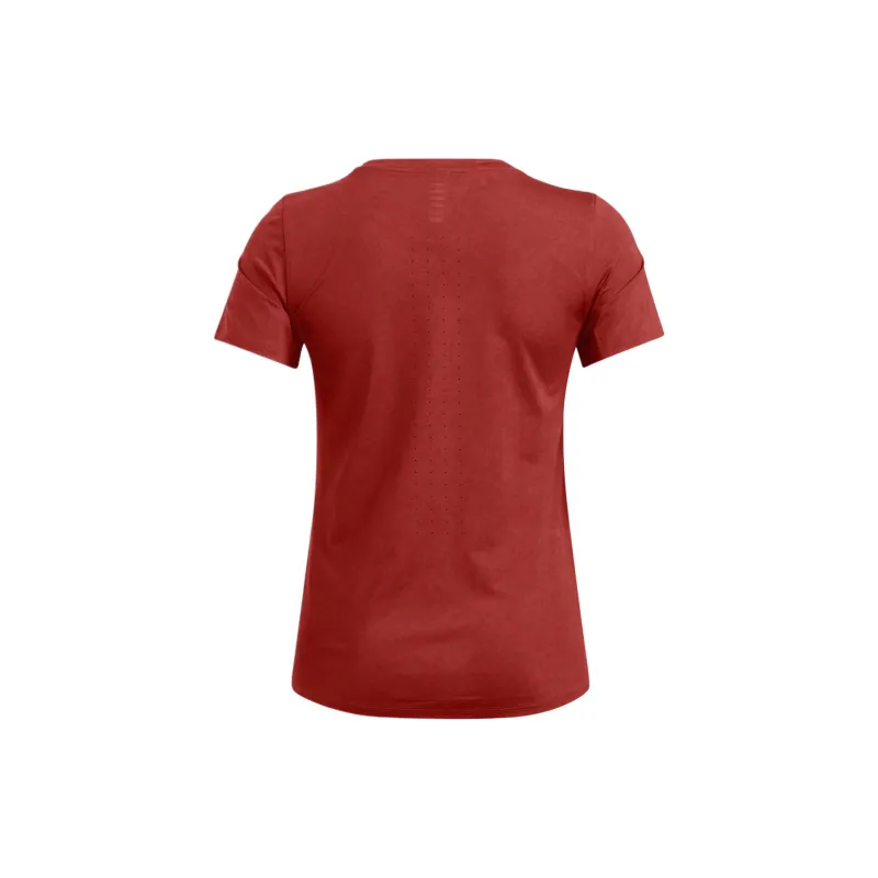 Under Armour Launch Regular T Shirt Women's Terracotta Red-1