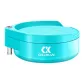 Double-Layer Bait Box with Opening[Tiffany Blue]+Slip-Resistant Floating Hook Stand[Tiffany Blue]