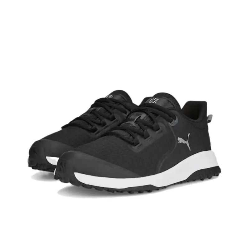 PUMA Slip Resistant, Breathable, Lightweight Low Top Golf Shoes Men's Black-2