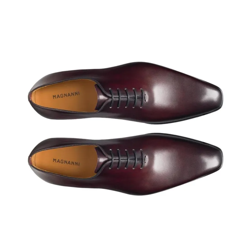 Magnanni Cruz Dress Shoes Men's Burgundy-3