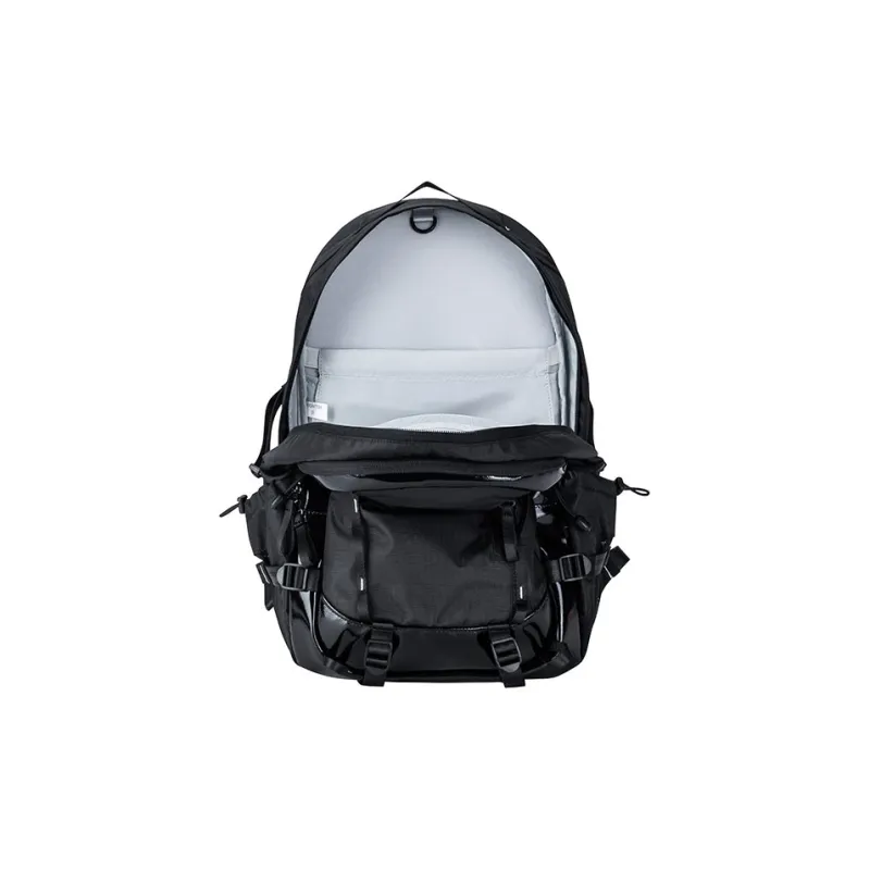 Anta Polyester Outdoor Baichuan Mountaineering Bag, Backpack Unisex Black-3