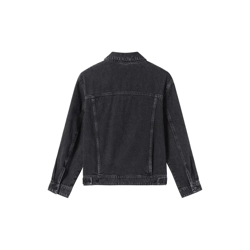 Miss Sixty Denim Jacket Women's Black Gray-1