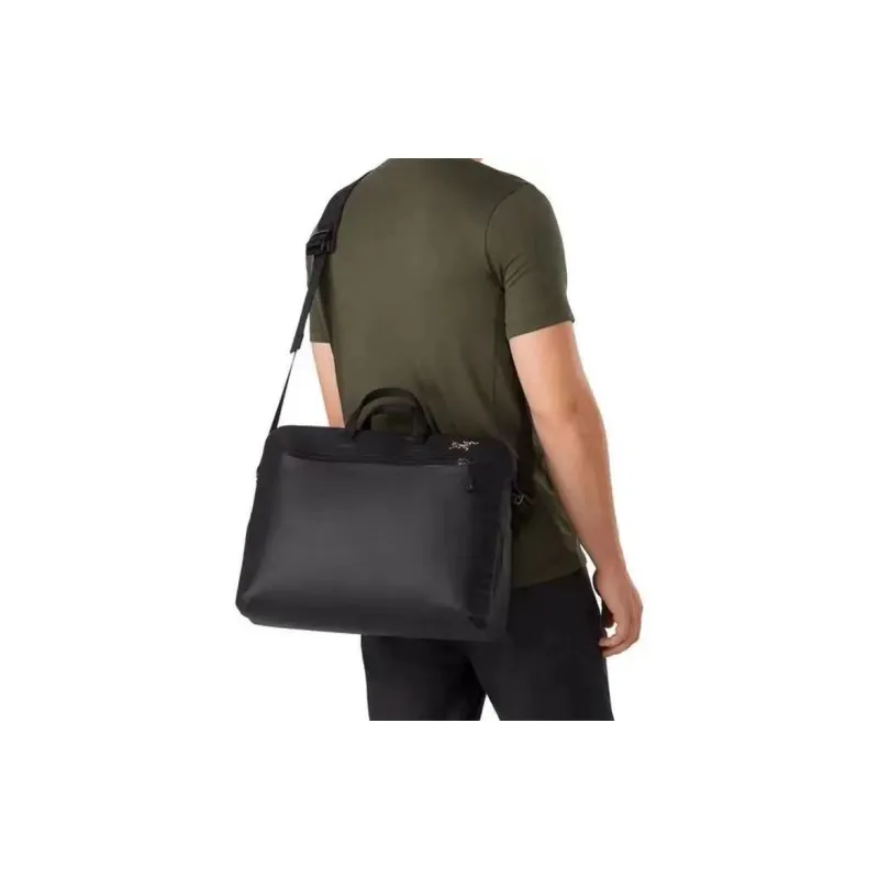 Arcteryx Nylon Briefcase, Shoulder Bag, Crossbody Bag, Handbag Regular Unisex Black-3