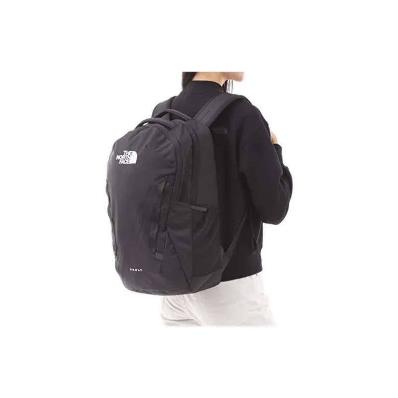 THE NORTH FACE Recyclable Polyester Backpack Small Size Unisex Black-6