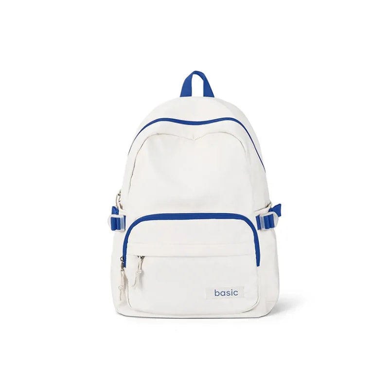 GKY Nylon Backpack Regular Unisex Blue White/Black-1