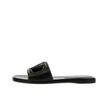 Valentino Slide Slippers Women's Black