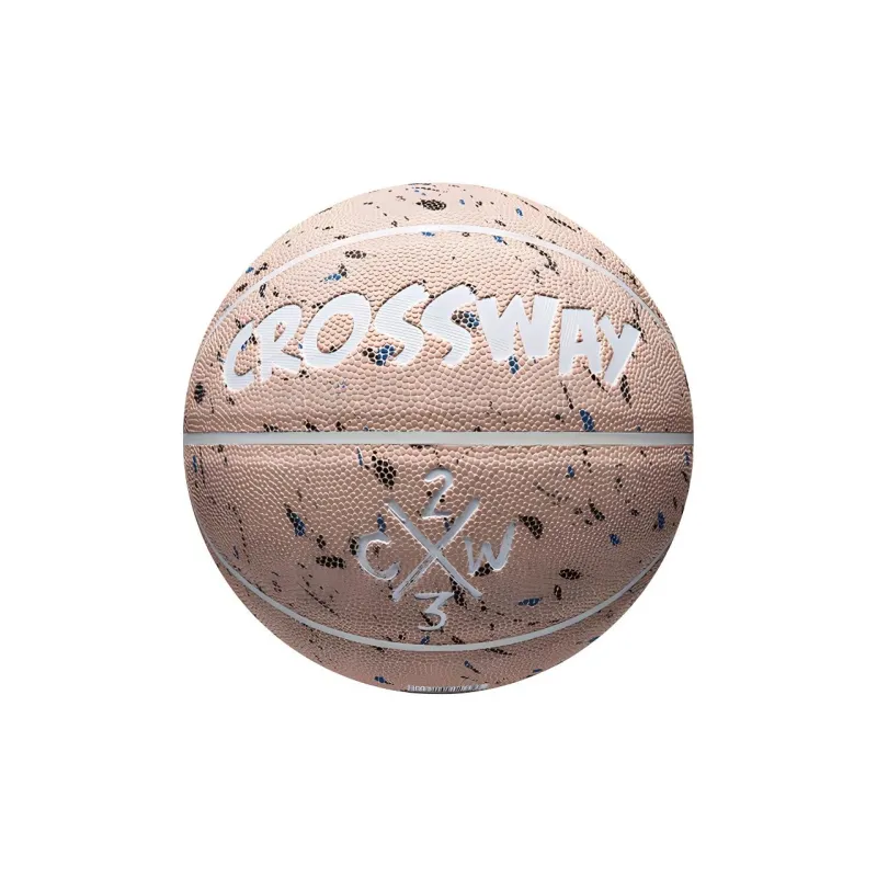 CROSSWAY PU Basketball Light Pink Size 7 Training Unisex-0