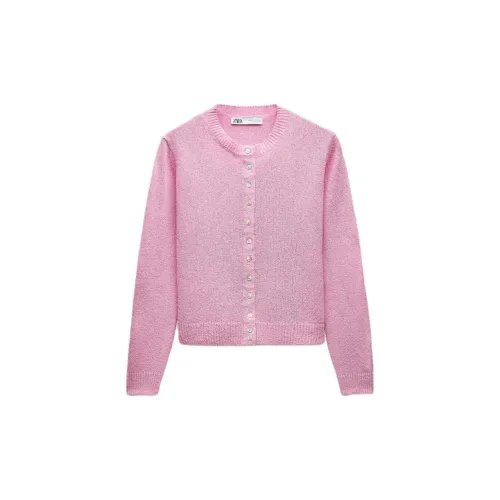 ZARA Knitwear Women's Pink