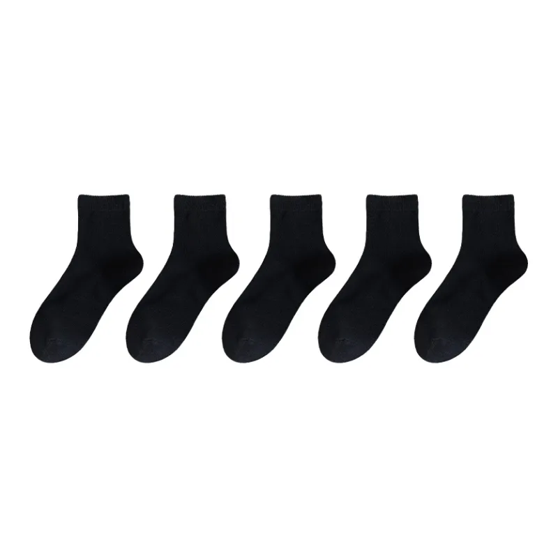 MIIOW Mid Calf Socks Unisex 5 Pack-2